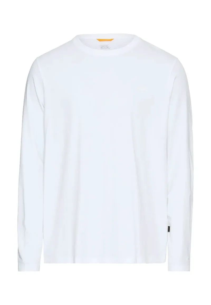 ΑΝΔΡΙΚΗ ΜΠΛΟΥΖΑ CAMEL ACTIVE T-SHIRT M.M. ΚΑΝΟΝΙΚΗ ΓΡΑΜΜΗ ΛΕΥΚΟ