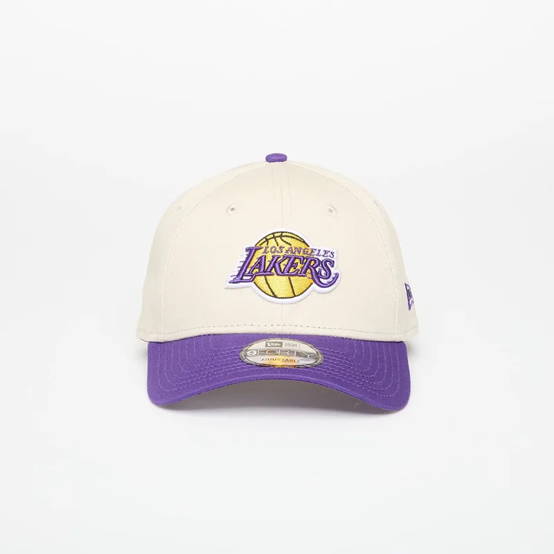 Cap New Era Los Angeles Lakers 9FORTY NBA Colour Block Stone/ Official Team Color Universal