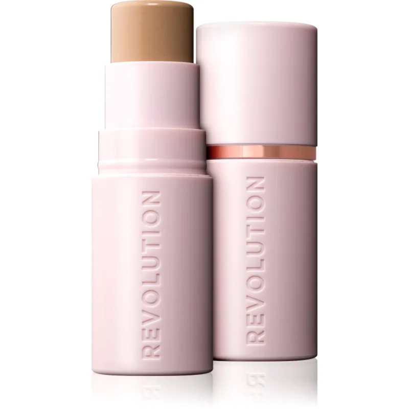 Revolution Skin Silk Bronzer Stick κρεμώδες μπρονζερ σε στικ απόχρωση Fair Sand 4.5 γρ