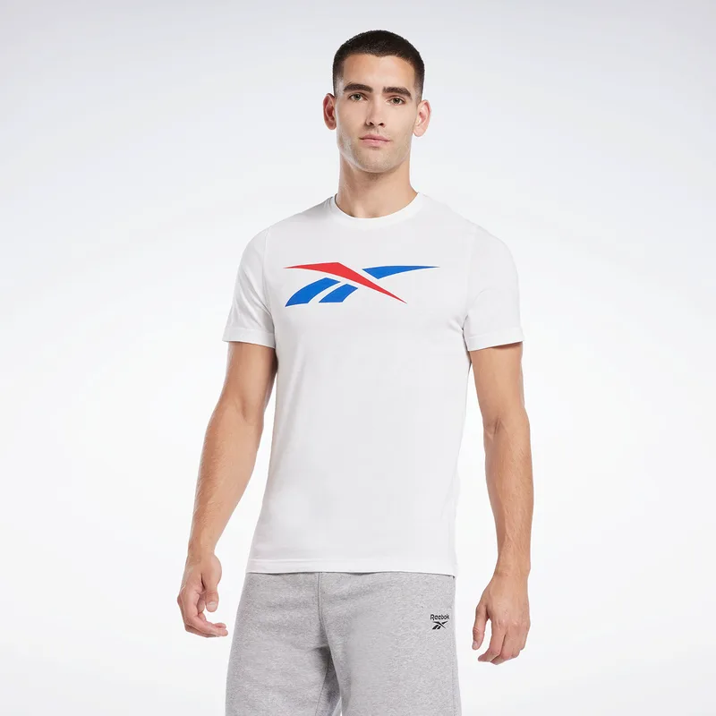 REEBOK GRAPHIC SERIES VECTOR T-SHIRT ΑΣΠΡΟ