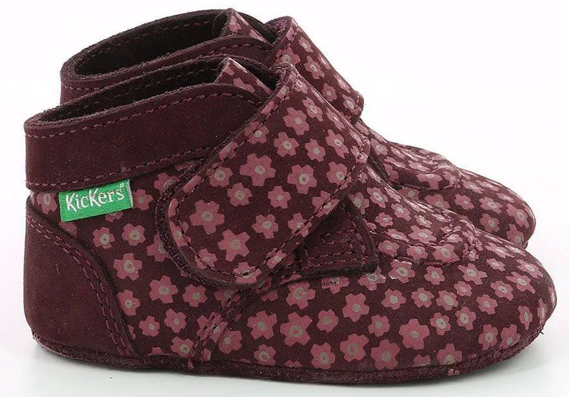 ΠΑΠΟΥΤΣΑΚΙΑ ΑΓΚΑΛΙΑΣ KICKERS KICKCHOBON 664388 ΜΠΟΡΝΤΩ (EU:17/18)