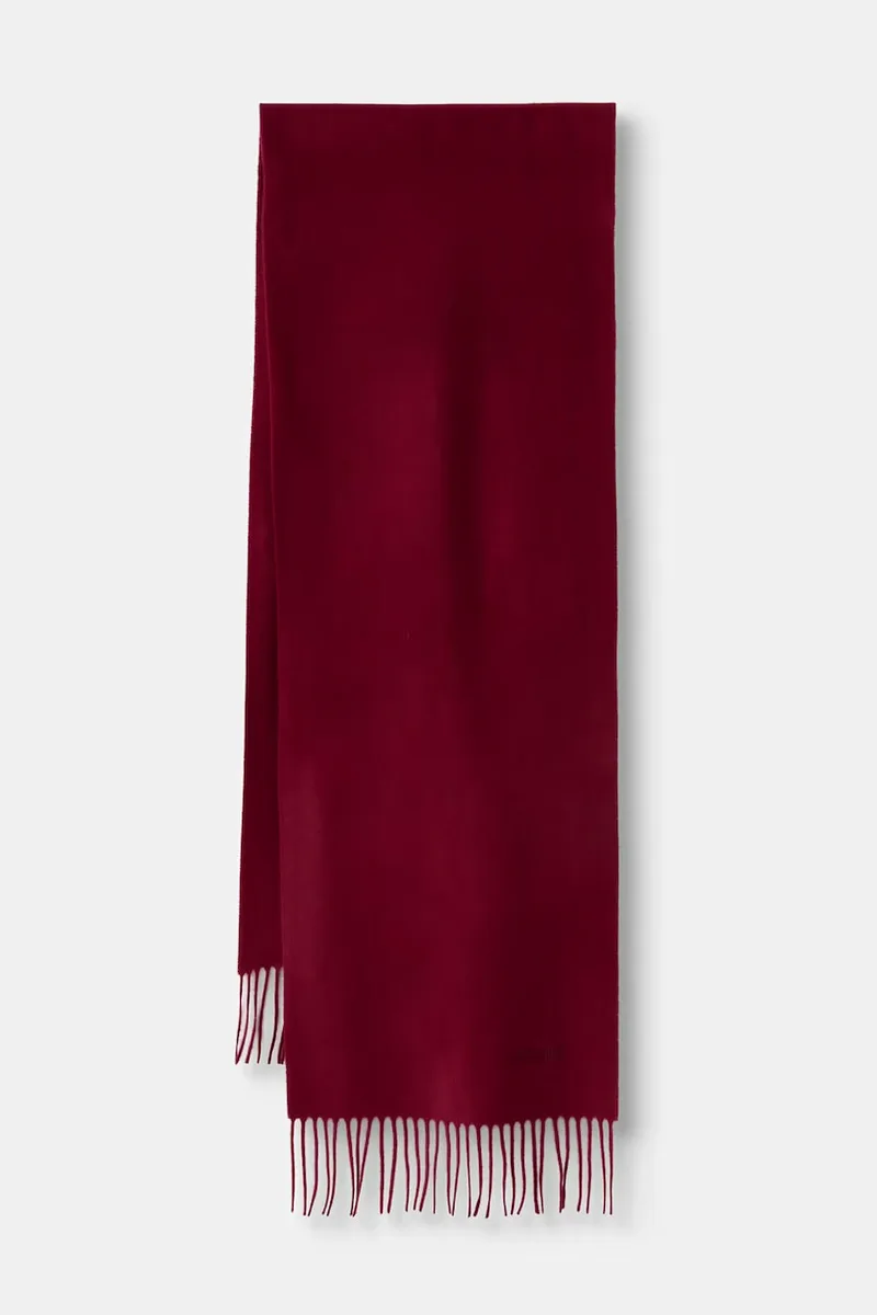 Moschino Κασκόλ ανδρικό από μαλλί μερινό