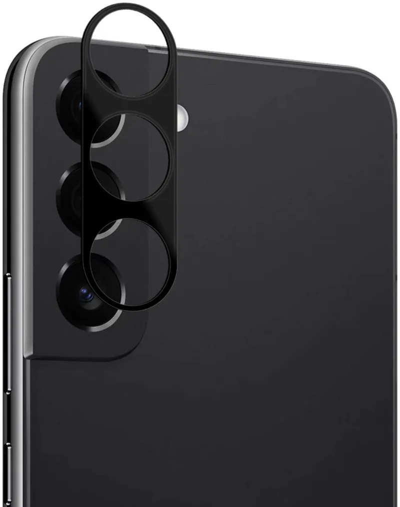 Κόκκινο Camera Lens Protector - Προστατευτικό Κάλυμμα Κάμερας - Samsung Galaxy S23 / S23 Plus - Black (8719246381805)