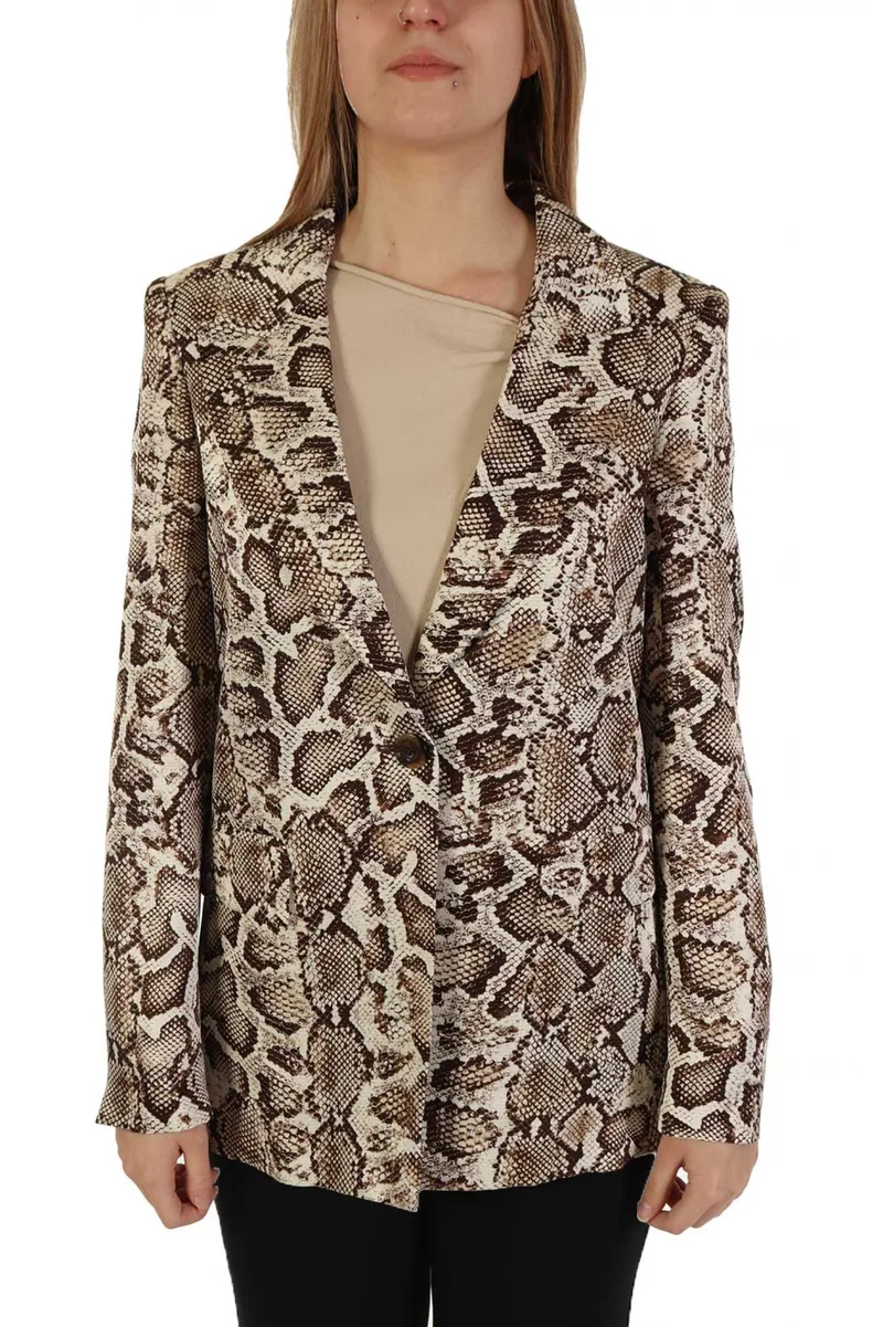 MARELLA SPORT ΣΑΚΑΚΙ CERRETO SNAKE PRINT ΕΚΡΟΥ