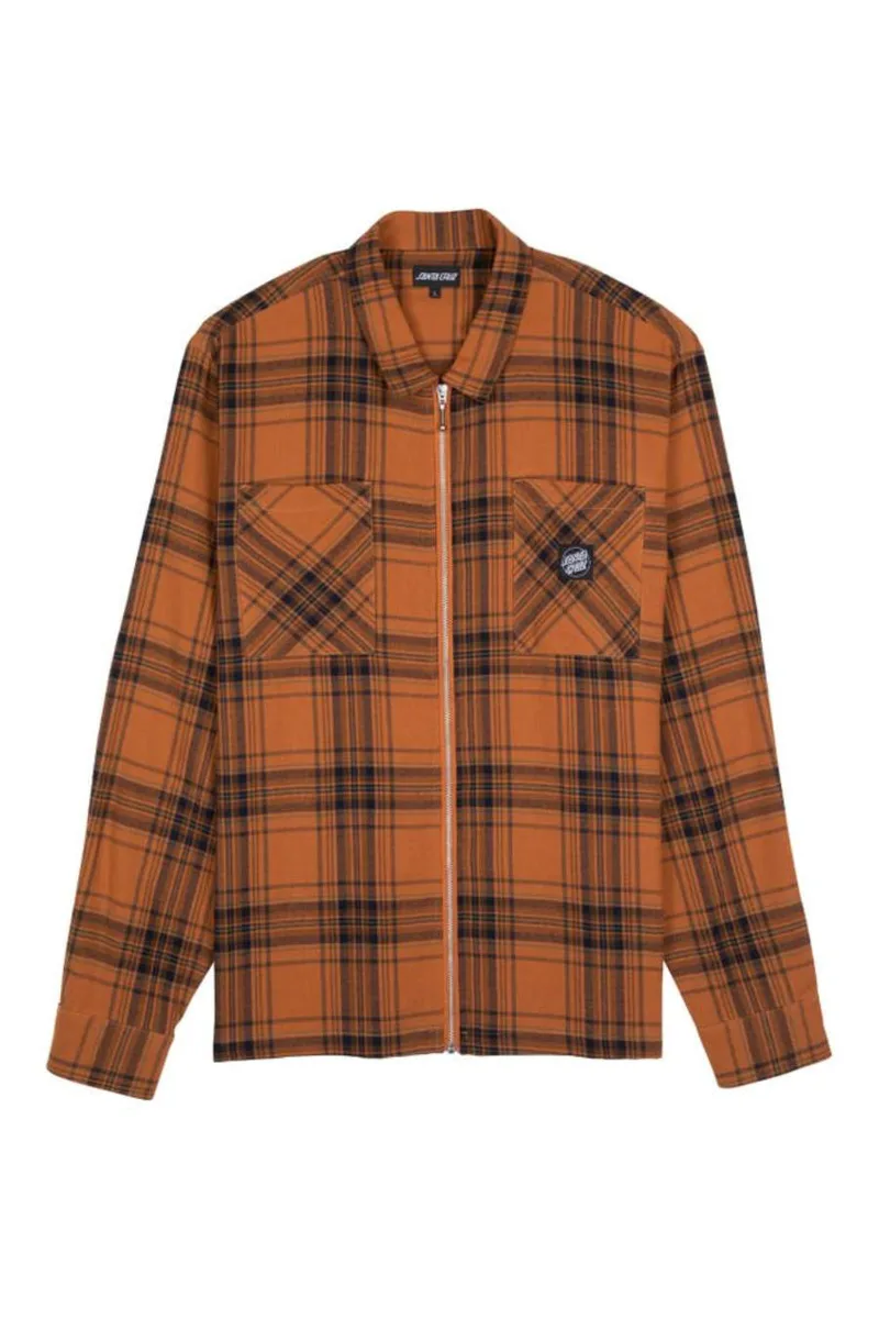 SANTA CRUZ Πουκάμισα El Jefe L/S Shirt - Πορτοκαλί -SCA-SHT-0688