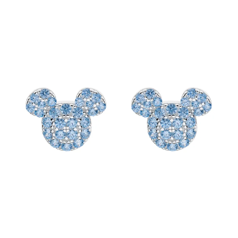 DISNEY Ασημένια Σκουλαρίκια Με τον Mickey ES00081SL.CS