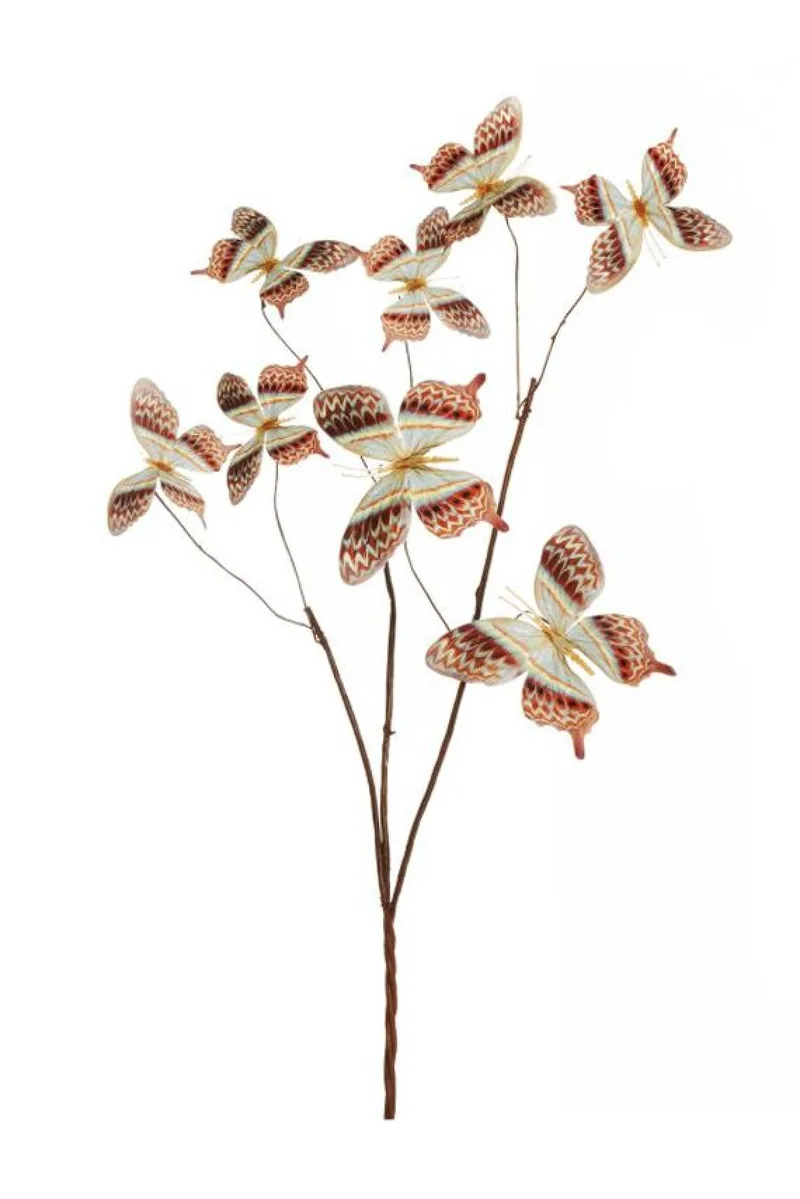 Πεταλουδες Σε Κλαδι 81Cm 0x0x81cm Καφέ Evergreens