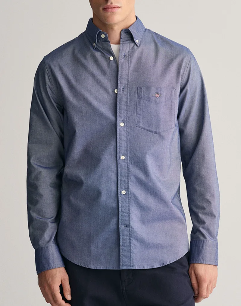 GANT ΥΠΟΚΑΜΙΣΟ ΜΜ REG OXFORD SHIRT 3G3000200-423 Indigo