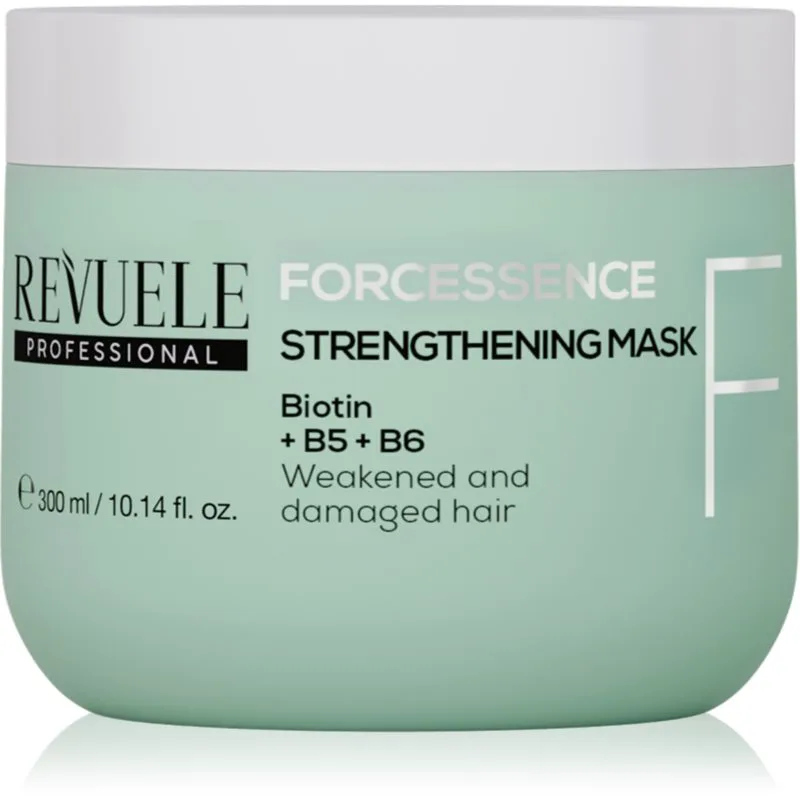 Revuele Professional Forcessence Strengthening δυναμωτική μάσκα για κατεστραμμένα και εύθραυστα μαλλιά 300 ml