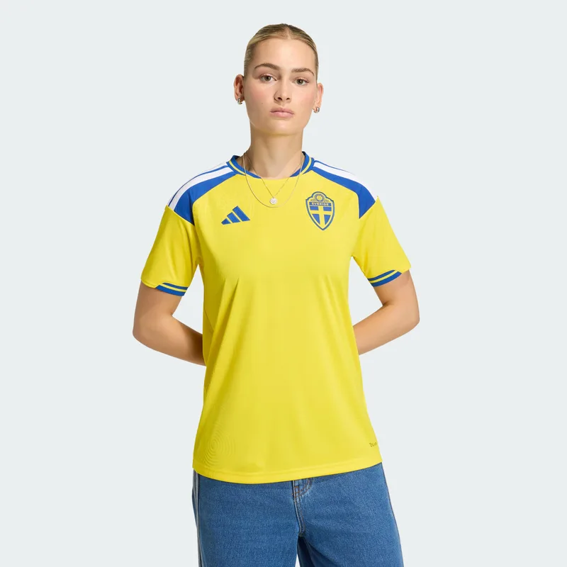 adidas Εθνική Σουηδίας 2026 Home Γυναικεία Ποδοσφαιρική Φανέλα (9000266453_2005)