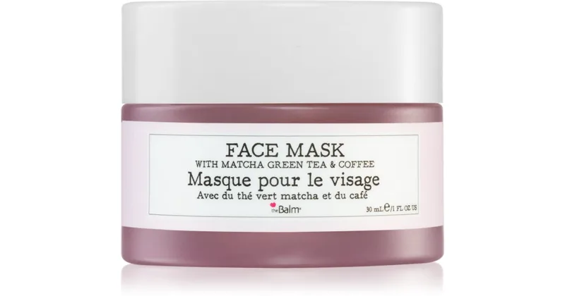 theBalm To The Rescue® Matcha Green Tea & Coffee intense hydrating face mask 30 ml