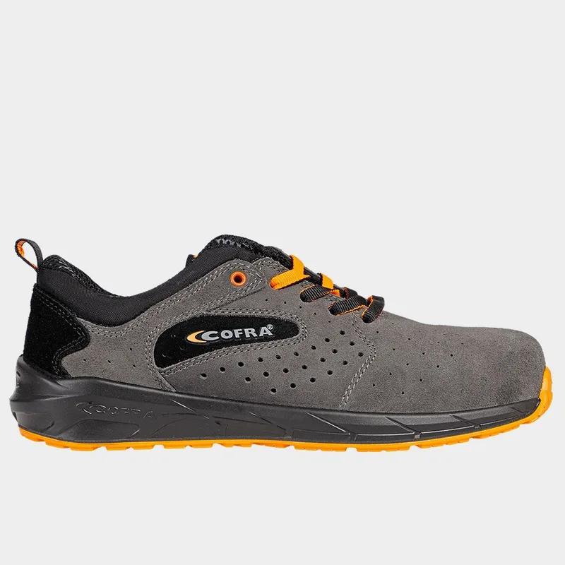 Παπούτσια εργασίας FARTLEK S1PS FO SR COFRA 06100660 Πορτοκαλί Grey