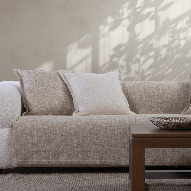 Ριχτάρι Καναπέ Τριθέσιου (170x300) Nef-Nef Homeware Garcia Μπεζ