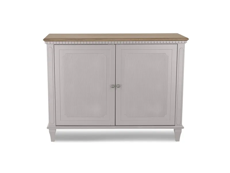 Μπουφές με 2 Ντουλάπια Hanover Pale French Grey