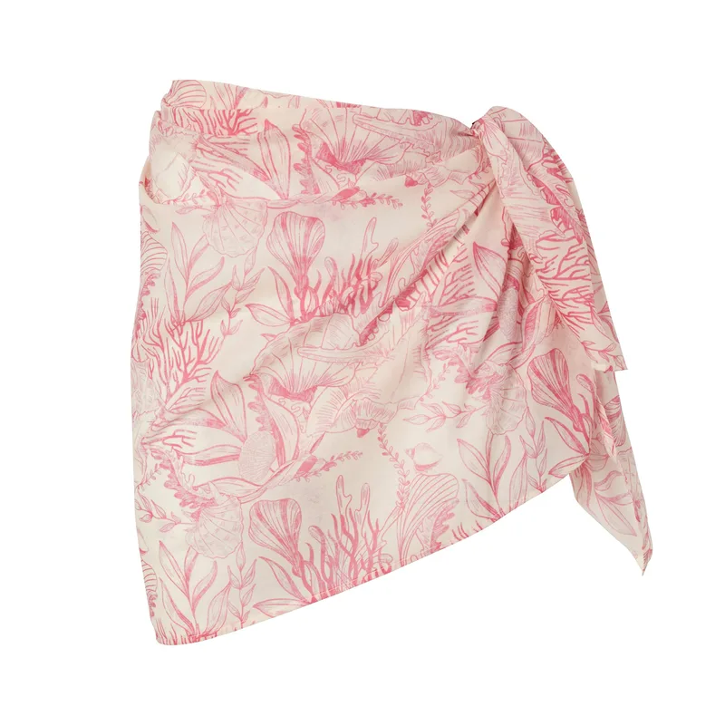 GIRL'S MINI PAREO THALASSA PINK