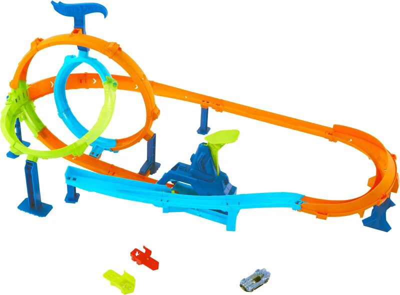 Hot Wheels Πίστα Γρήγορη Εκτόξευση & Σύγκρουση (JHK73)