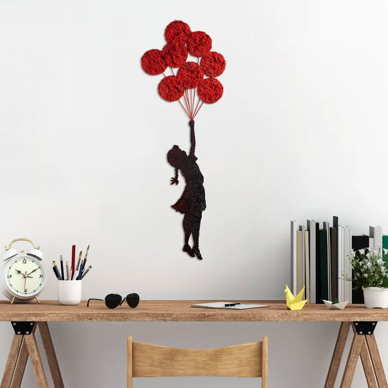 Μεταλλικό Διακοσμητικό Τοίχου Banksy - 11-1 891Tnl3271 100x34 cm