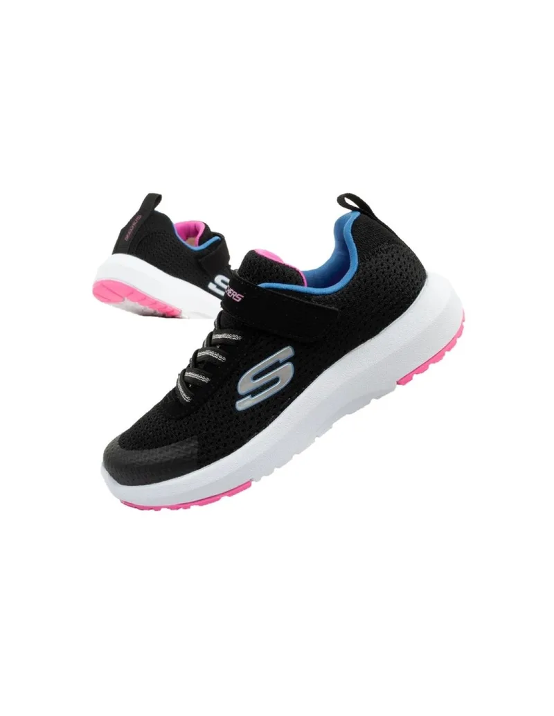 Skechers Dynamic TreadHop N'hike Jr 81365LBKMT shoes