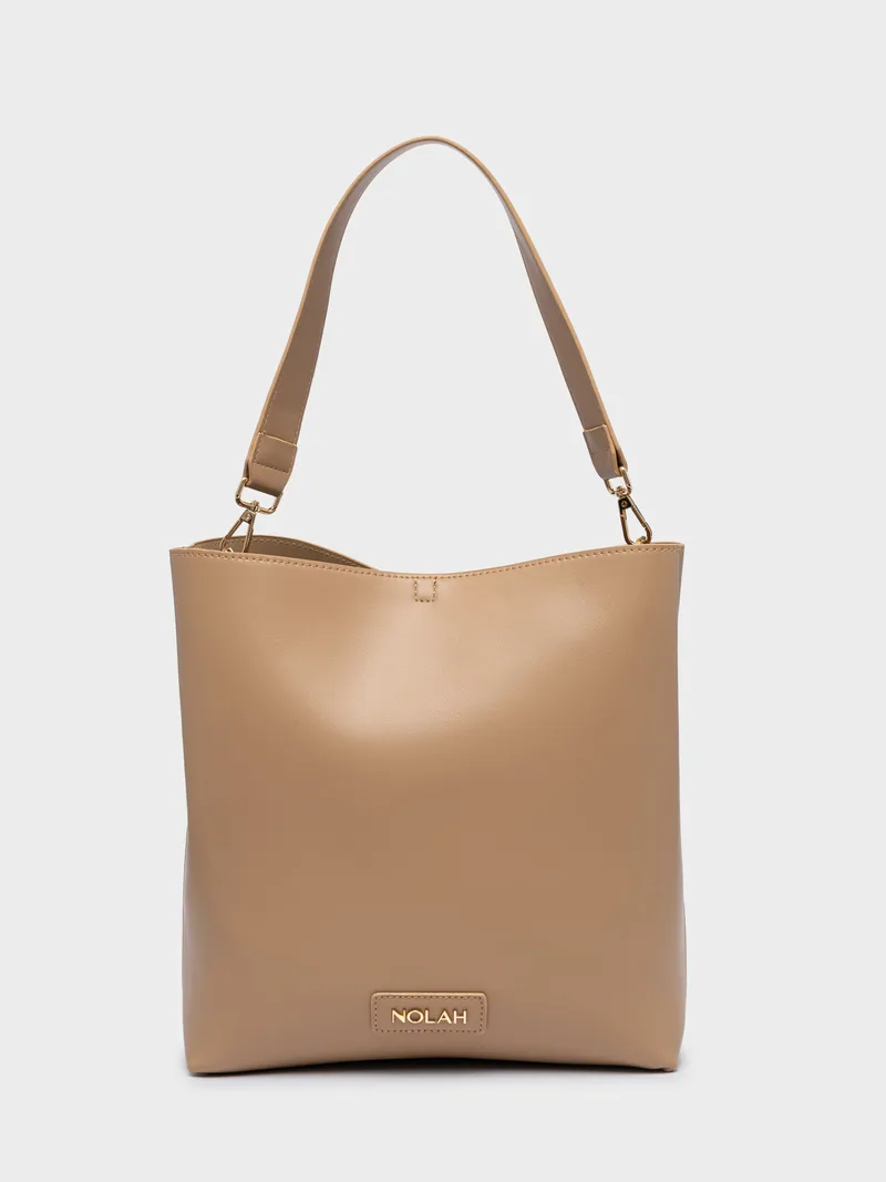 NOLAH ΓΥΝΑΙΚΕΙΑ ΤΣΑΝΤΑ ΩΜΟΥ HARRY BEIGE