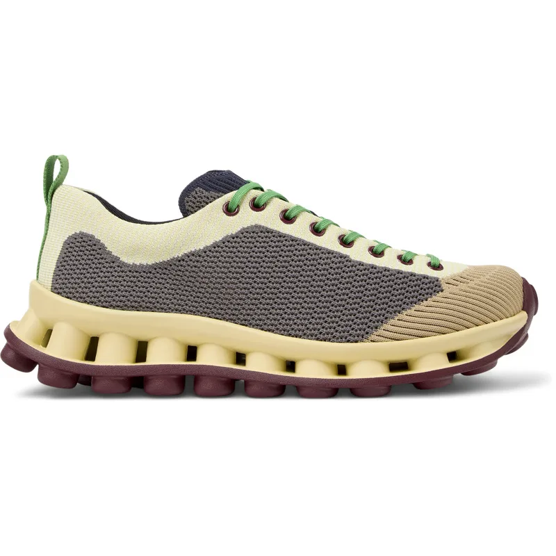 CAMPER Camper x SUNNEI - PELOTISSIMA - Sneakers Για Ανδρικα - Γκρι,Κίτρινο,Μπεζ, Μέγεθος 39, Cotton fabric