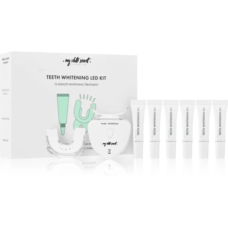 My White Secret Whitening LED Kit σετ για λεύκανση των δοντιών