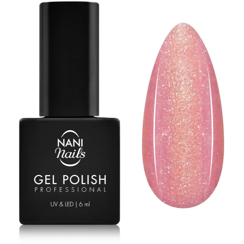NaniNails NANI Professional τζελ βερνίκι νυχιών απόχρωση Hollywood Blush 6 ml