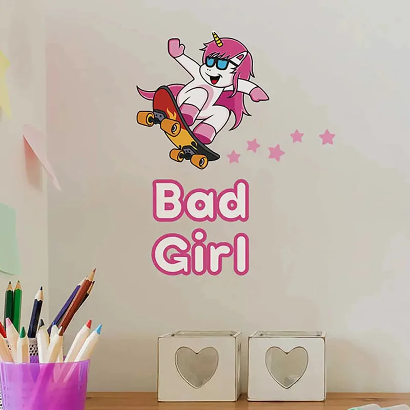Αυτοκόλλητα Τοίχου Ango 11007 Bad Girl
