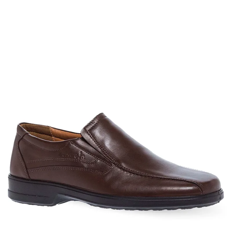 Ανδρικά Δερμάτινα Slip On Παπούτσια Boxer 13788-15014