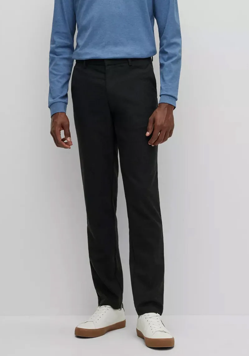 BOSS Υφασμάτινο Παντελόνι της σειράς Kaito1 - 50478576 001 Dark Grey