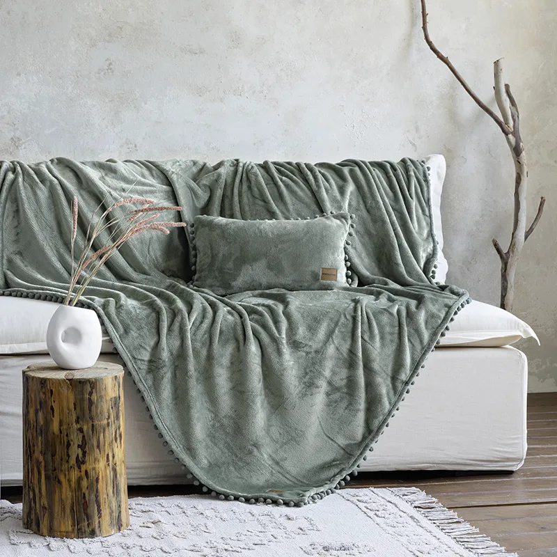 Ριχτάρι Πολυθρόνας 130X180 Nima Macia Sage Green (130x180)