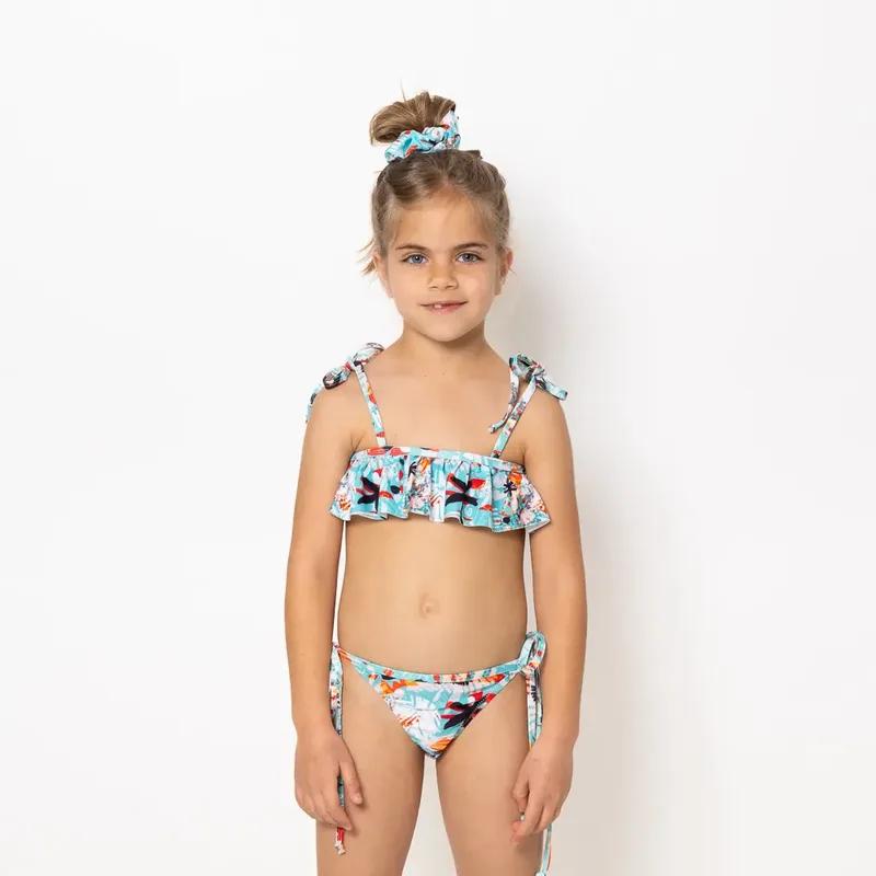 Girl’s Ruffled Bikini Soléa