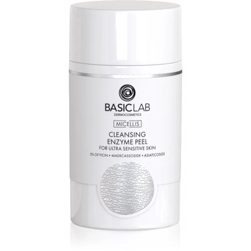 BasicLab Dermocosmetics Micellis απαλή ενζυματικό απολεπιστικό για πολύ ευαίσθητη επιδερμίδα 35 γρ