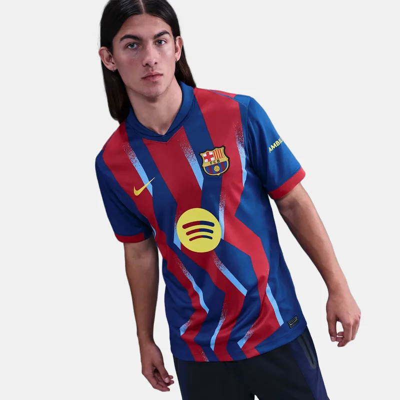 Nike FC Barcelona Stadium 2025/26 Ανδρική Ποδοσφαιρική Φανέλα (9000253066_90111)