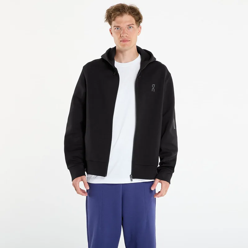 Φούτερ On Focus Tech Zip Hoodie Black M
