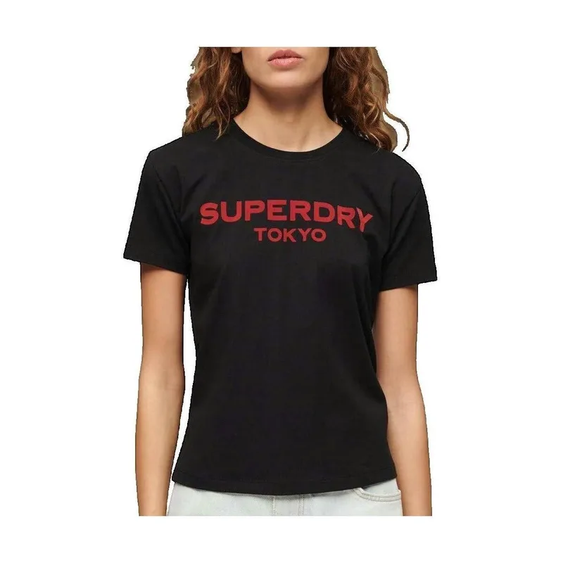 T-shirt με κοντά μανίκια Superdry T-shirt Sport Luxe Graphic ajusté