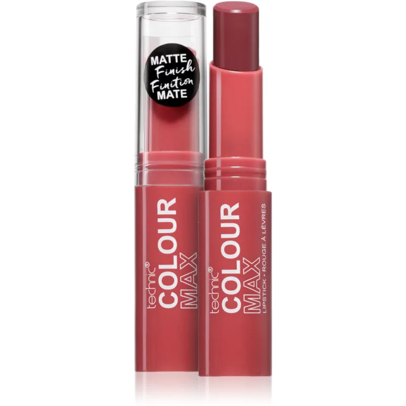Technic Cosmetics Colour Max ματ κραγιόν απόχρωση Kiss Catch 3.5 γρ