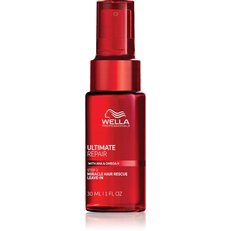 Wella Professionals Ultimate Repair Miracle Hair Rescue ορός σε σπρέι χωρίς ξέβγαλμα για κατεστραμμένα μαλλιά 30 ml