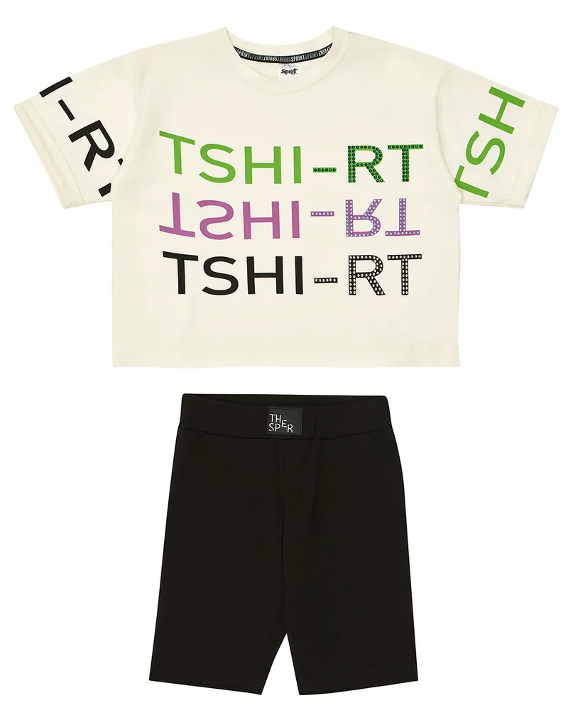 SPRINT SET JUNIOR GIRL 261-4000-133 OffWhite