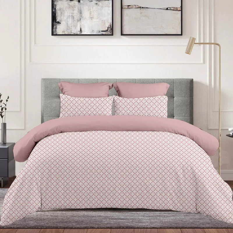 Σεντόνι Με Λάστιχο (160x200+30) Sienna Dusty Rose - Astron Italy