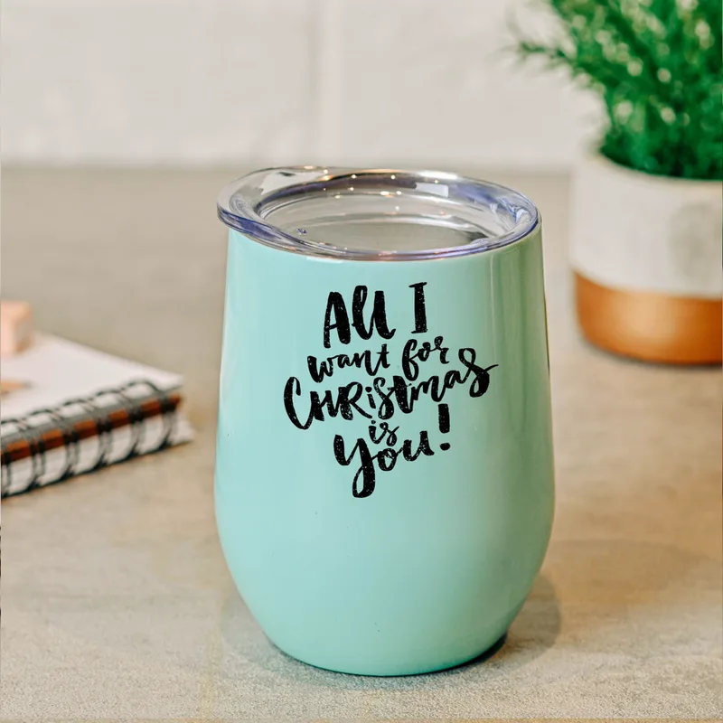 All I Want For Christmas - Κούπα Θερμός 355ml - Μέντα