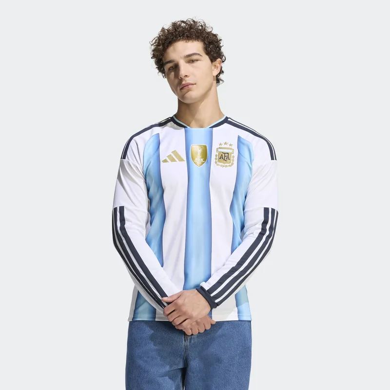 adidas Εθνική Αργεντινής 2026 Home Ανδρική Ποδοσφαιρική Φανέλα με Μακρύ Μανίκι (9000262817_92442)