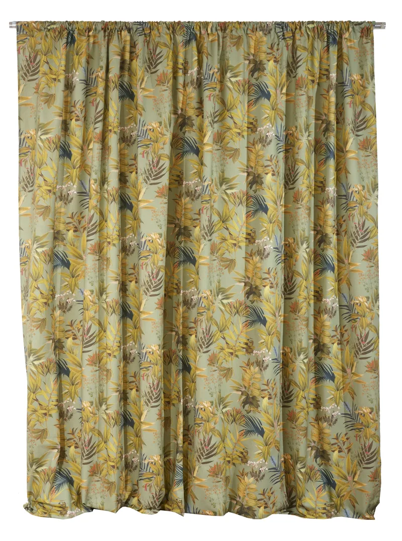 Κουρτίνα με Τρέσα 140x270 Allesia 5 Green