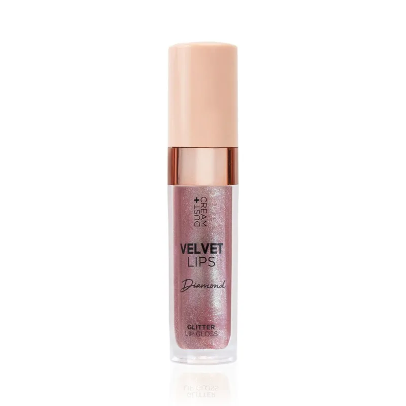 LIP GLOSS VELVET LIPS ΜΕ GLITTER DIAMOND 5ML
