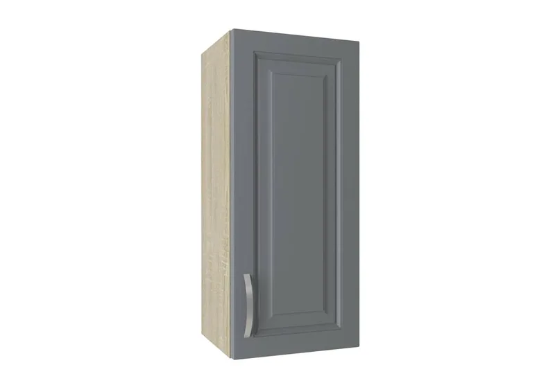 Ντουλάπι κουζίνας κρεμαστό 30εκ., No. 30 MDF, Genomax - Velvet, Λευκό