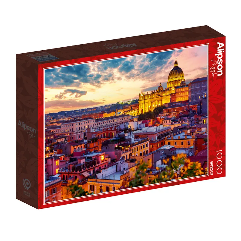 Alipson Puzzle-50016-Βατικάνο - Παζλ 1000 pieces