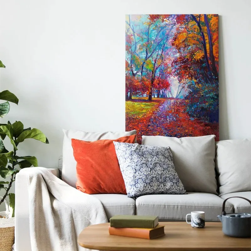 Πινακας σε καμβά AUTUMN LANDSCAPE PAINTING
