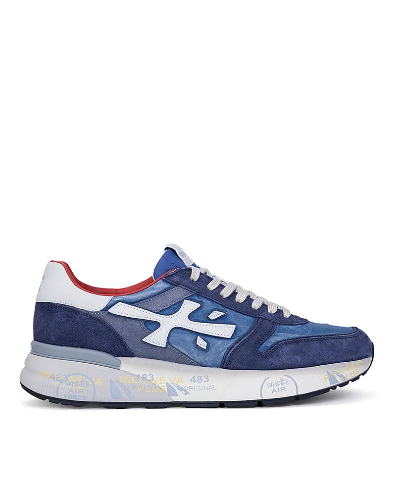 Premiata Ανδρικά Sneakers Mick Με Δερμάτινες Λεπτομέρειες Και Signature Σόλα