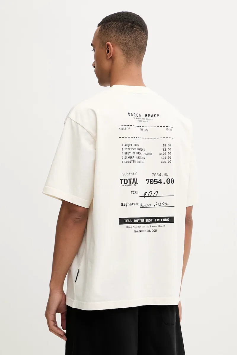 Baron Filou t-shirt Ανδρικό βαμβακερό BARON BEACH BILL