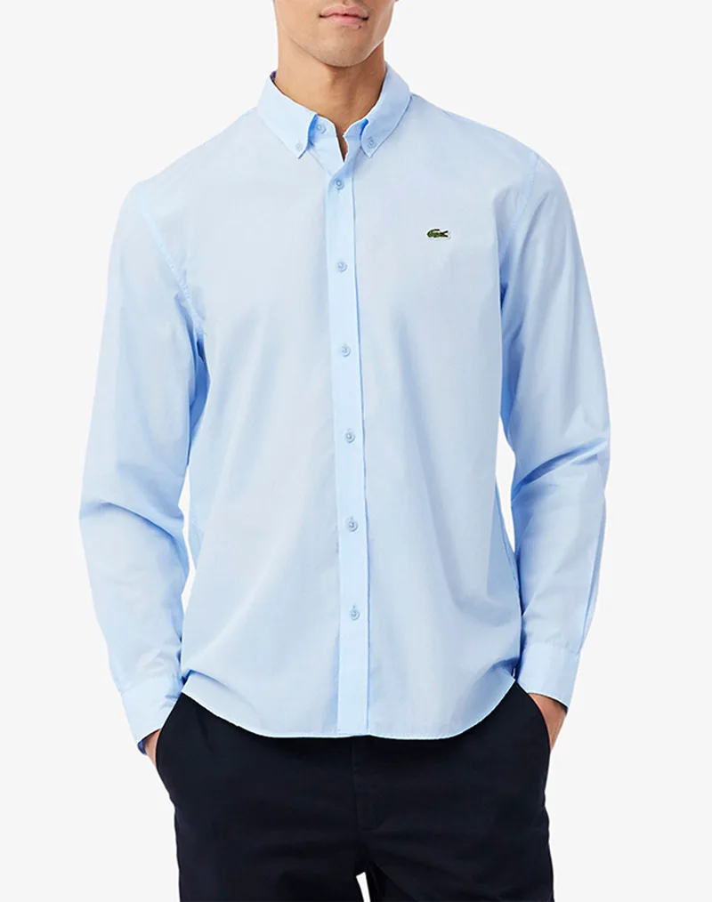 LACOSTE ΠΟΥΚΑΜΙΣΟ ΜΜ SHIRT LS 3CH2316-T01 LightBlue