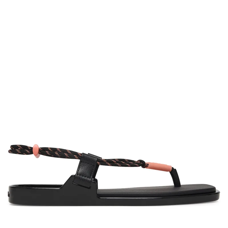 Σανδάλια Calvin Klein Beach Sandal Rope Pu 2 HW0HW02967 Μαύρο